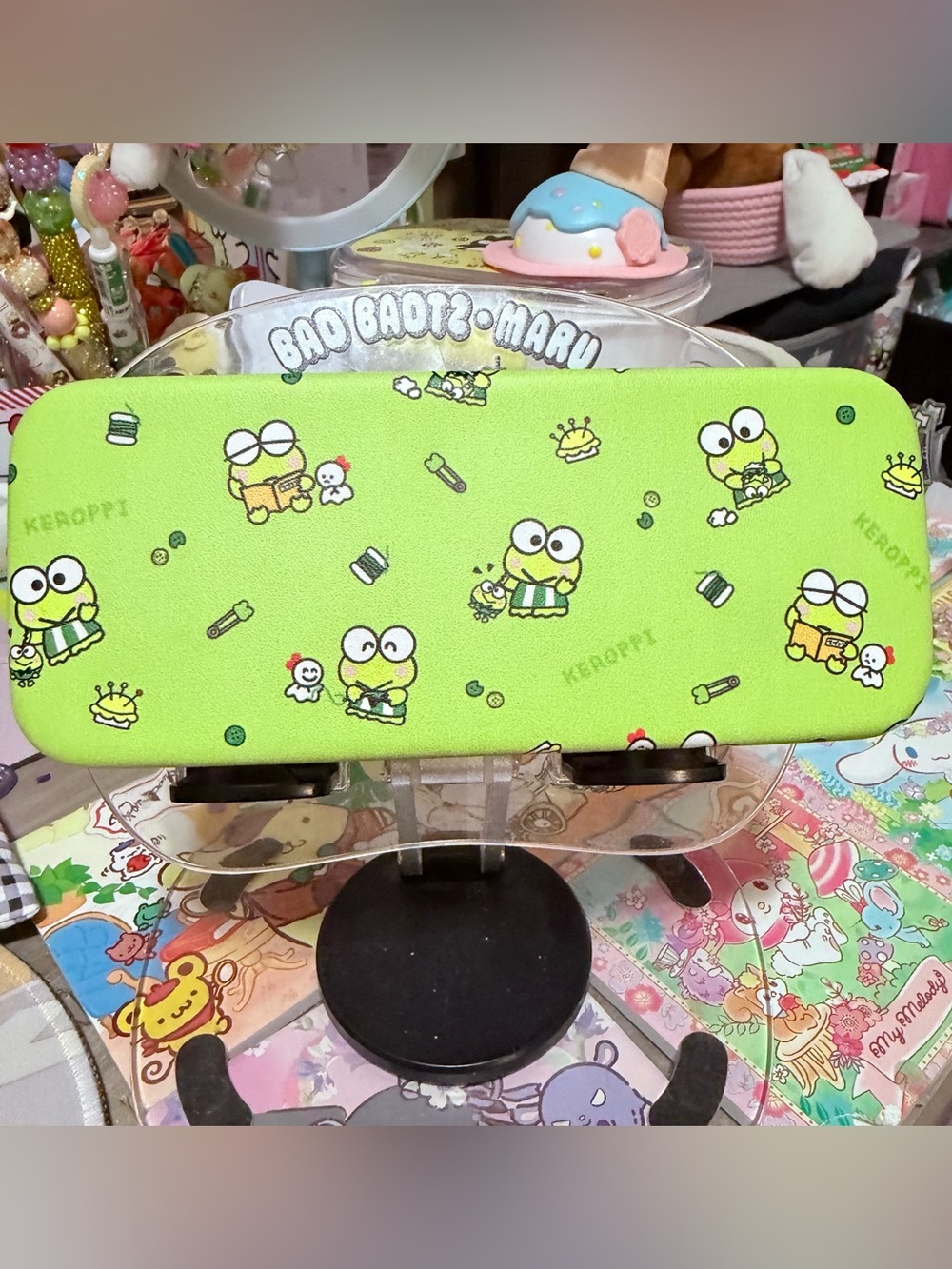 Keroppi glasses case